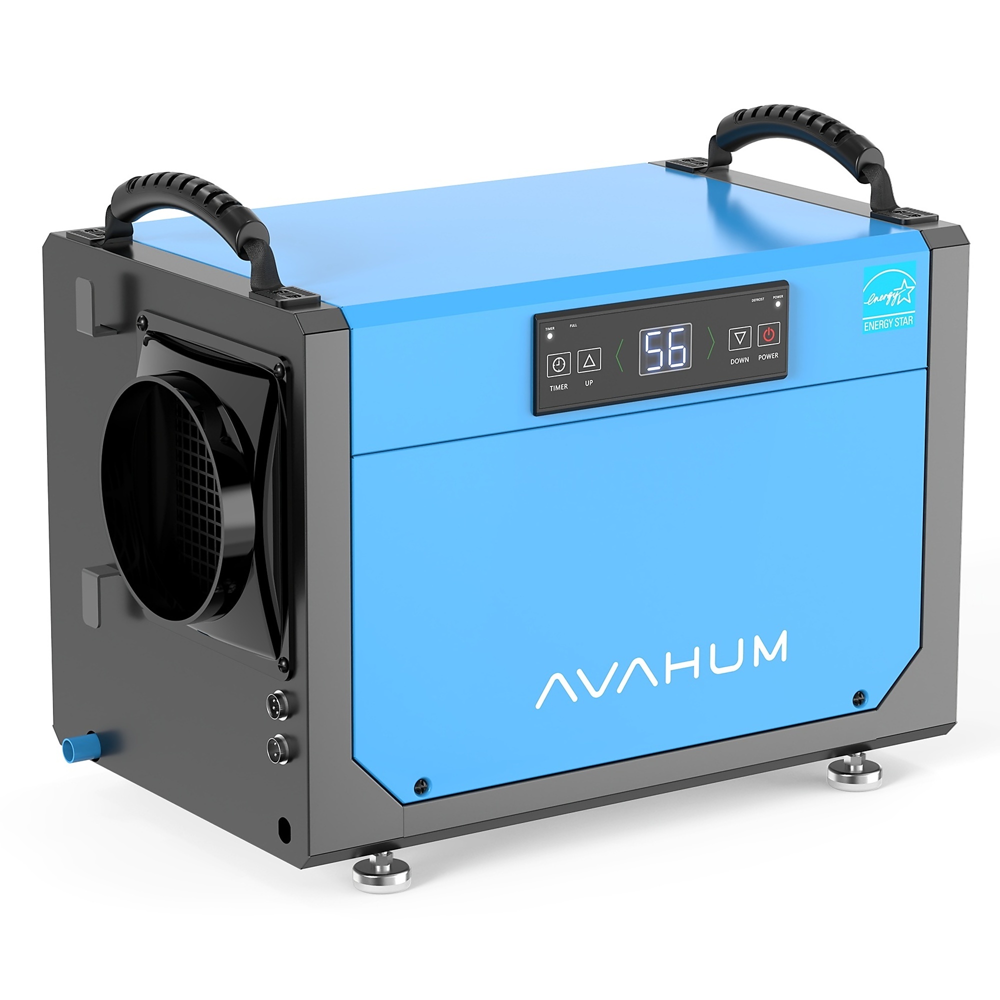 EdenDirect Commercial Dehumidifier — 113 Pint, 1,200 Sq. Ft. Coverage, Automatic Draining, Smart Defrost, Model# NTEDY113N